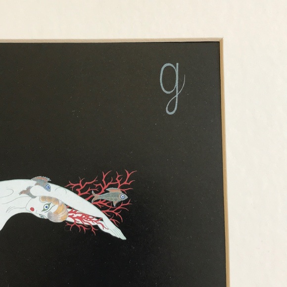 Alphabet Mermaid Print - Picture 4 of 10